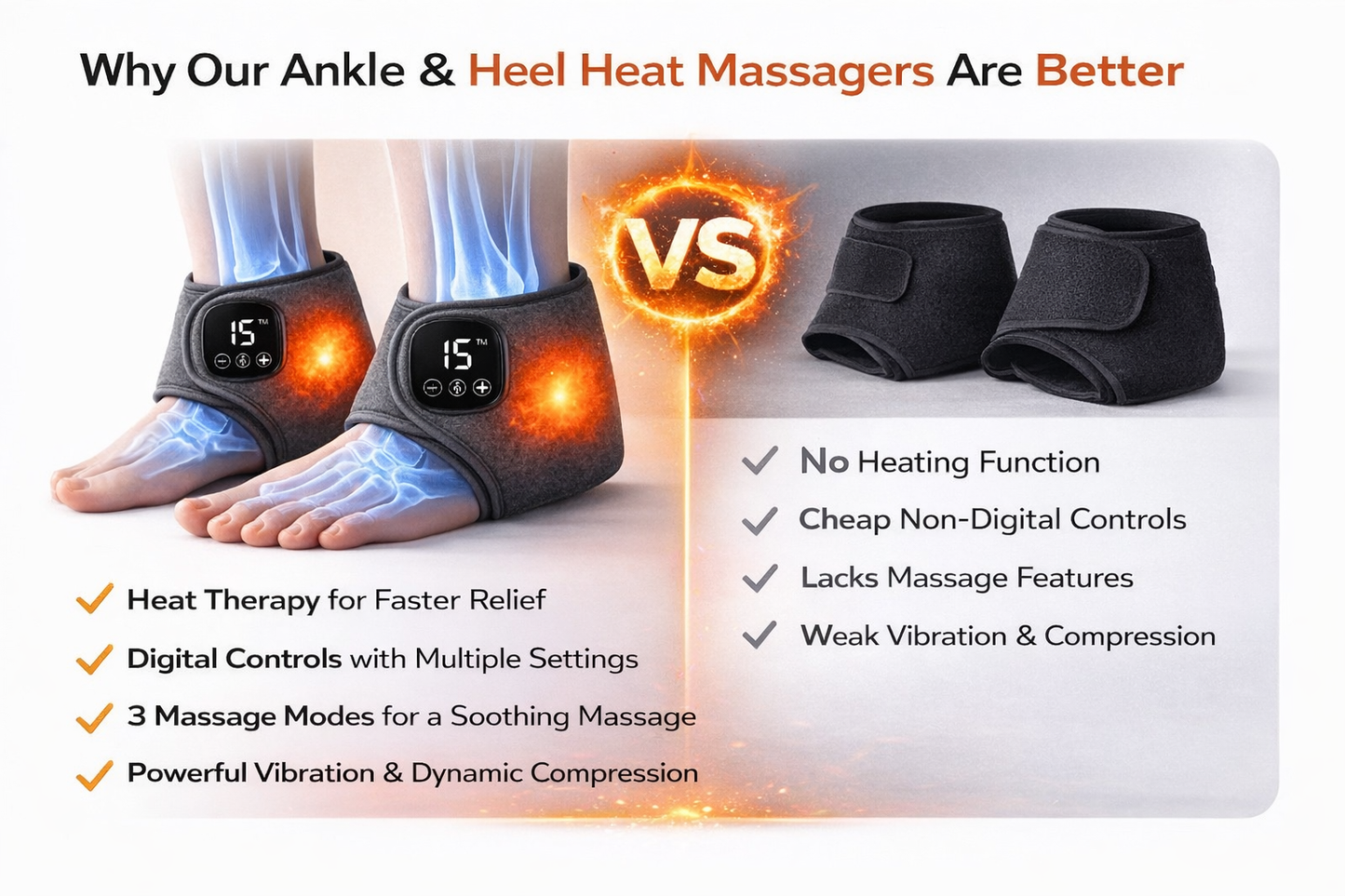 PulseRelief® Triple-Technology Massager